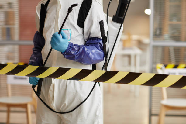 Professional Biohazard technician working in Chalfont, PA